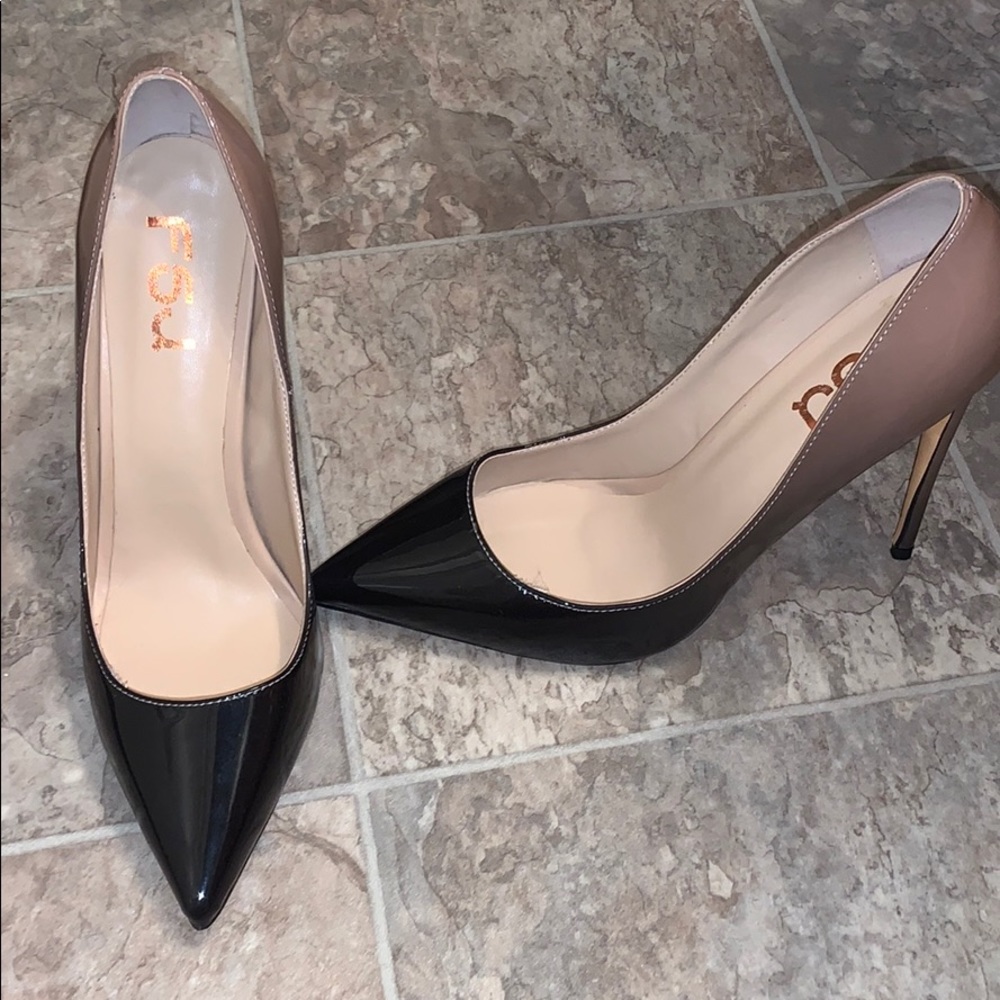 Size 9 ombré heels